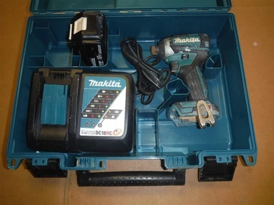 Batería Makita XDT14 1/4" Impacto, 1-3.0 AH + Cargador *NDR1 Foto 1 de 4