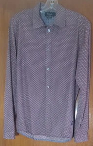 Paul Smith Jeans Mauve Polka Dot Button-Up Tailored Slim Fit Hemd Gr. S - Bild 1 von 17