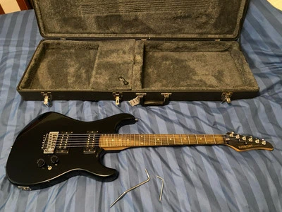 Kramer Striker ST200 1985 negro con estuche TCL Foto 1 de 4