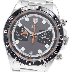 TUDOR Heritage Chrono 70330N Datum grau/schwarzes Zifferblatt Automatik Herrenuhr_893540 - Bild 1 von 6