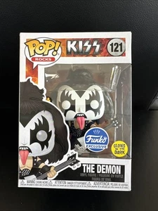 FUNKO Pop! KISS: The Demon Gene Simmons GLOW EXCLUSIVE - Picture 1 of 9