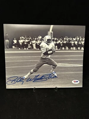 Billy "White Shoes" Johnson Signed Houston Oilers 8x10 Photo PSA COA Future HOF - Image 1 of 4