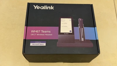 Yealink WH67 Teams – DECT Wireless Headset – wie neu – nur kurz getestet - Bild 1 von 2