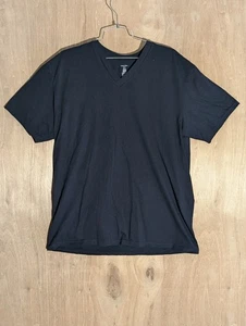Calvin Klein Camisa Hombre Talla XL Manga Corta Cuello en V Negro - Imagen 1 de 7