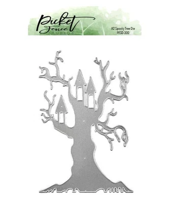 NEW Picket Fence Studios SPOOKY TREE Die. $15 value - Image 1 of 4