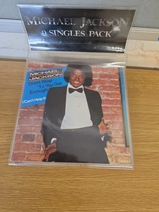 Michael Jackson 9 Singles Pack Limited Edition Colored 45 7" Vinyl Record EX Red - Picture 1 of 6