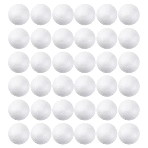  120 piezas bolas suministros artesanales esferas de espuma para pintura en blanco de fiesta - Imagen 1 de 18