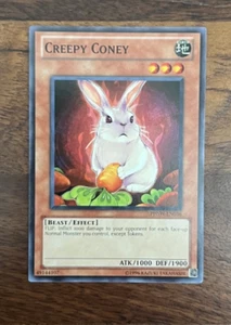 Yu-Gi-Oh TCG Creepy Coney PHSW-EN036 carta comune regolare illimitata quasi nuova - Foto 1 di 2