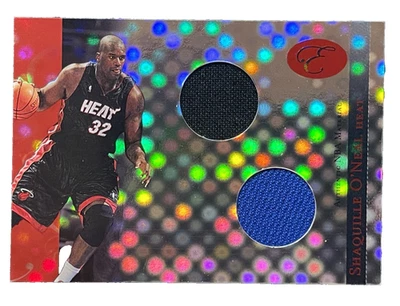 2006-07 Bowman Elevation Power Brokers Dual Relics Red Shaquille O'Neal 45/49 - Image 1 of 2
