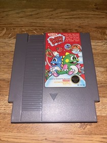 Bubble Bobble Nintendo NES Authentic Tested.
