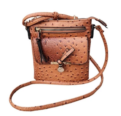 Bandolera Emperia Los Angeles imitación cocodrilo cuero vegano Foto 1 de 3