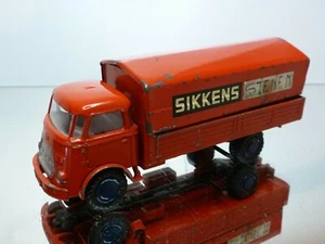 LION CAR DAF A50 TRUCK KIKKER - SIKKENS PROMO - RED 1:50 - GOOD CONDITION - V16 - Imagen 1 de 12