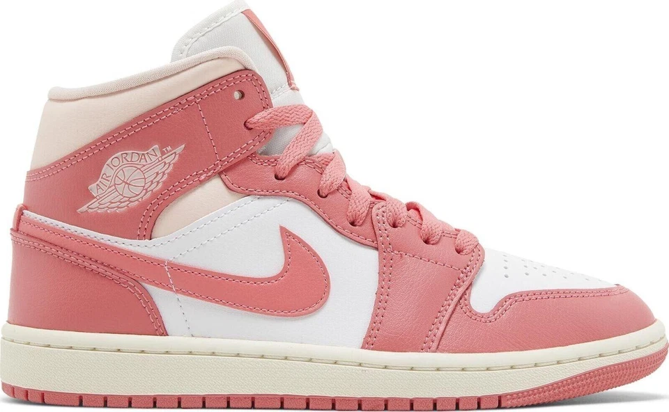 Jordan 1 Mid Strawberries and Cream W