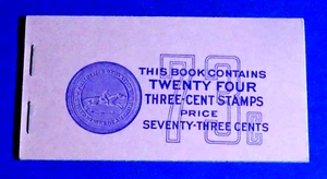 US BK105 LIBERTY 3 CENT 73¢ COMPLETE BOOKLET SC# 1035a (4) MNH NICE CONDITION#1 - Picture 1 of 3