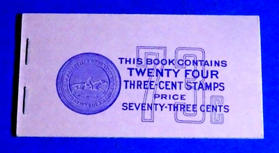 US BK105 LIBERTY 3 CENT 73¢ COMPLETE BOOKLET SC# 1035a (4) MNH NICE CONDITION#1 - Image 1 of 3