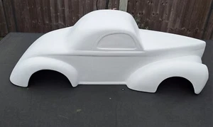 1941 willys coupe Ride on,Tot rod,pull along,go cart,shell - Picture 1 of 5