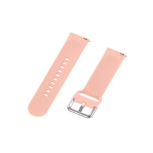 For YAMAY SW022 Watch 22mm Watch Band Wristwatch Band Silver Buckle Strap Belt