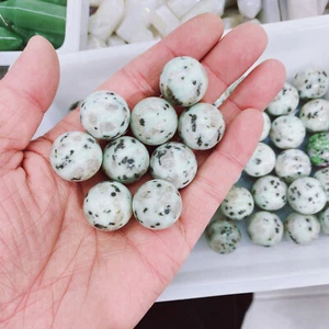 10pc Natural Tianshan Blue Reiki Gemstone sphere Crystal Quartz Healing Decorate - Picture 1 of 6