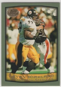 Juego de equipo de fútbol americano Pittsburgh Steelers 1999 colección Topps - Imagen 1 de 1