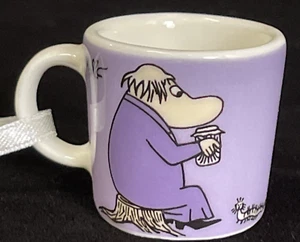 Arabien Finnland Tove Jansson MOOMIN Mini-Becher Weihnachtsschmuck HEMULIN - Bild 1 von 5