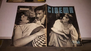 RIVISTA CINEMA 49/1950 COPERTINA SILVANA MANGANO - Foto 1 di 1