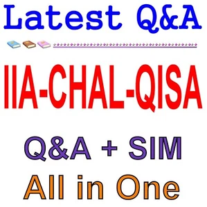 IIA-CHAL-QISA Qualified Info Systems Auditor CIA Challenge Exam Q&A - Afbeelding 1 van 1