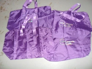 8 Washable Reusable Large Tote Bags Shopping Bags with Zipper Brand NEW - Picture 1 of 1
