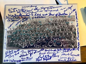 Band of Brothers 101st Airborne 506 PIR Easy E Co signed autographed WWII Photo - Picture 1 of 1