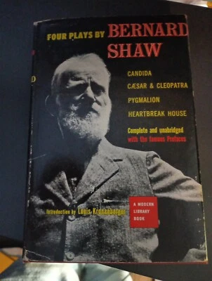 Four Plays by Bernard Shaw (Pygmalion & etc.) - 1953 hc, Modern Library - Image 1 of 4