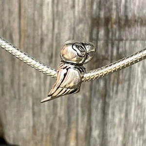 Papagei Vogel Tropisch Sprechend Silber Europäisch Charm Perle Passend für Armband - Bild 1 von 1