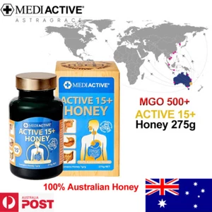 Immune Booster/Energy - Mediactive 15+ Honey 275g MGO 500+ 100% Australia Honey - Picture 1 of 4