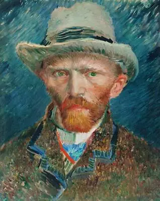 Self-portrait Painting by Vincent Van Gogh Classical Art Poster Print, Imagekind - Image 1 of 4