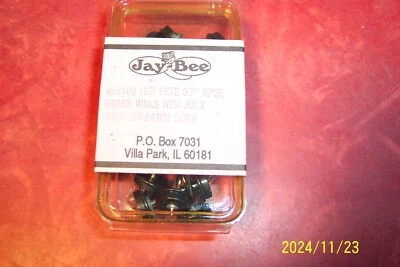 JAY-BEE # 2108, WHEEL SETS, 1 pack, NEW, HO - Image 1 of 4