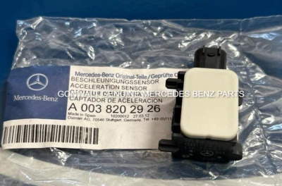 Sensor de impacto de colisão frontal OE 0038202926 Mercedes Benz CL600 CL550 S550 W221 SRS - Imagem 1 de 3