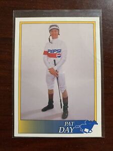 Rare Pat Day Promo card (Horse Racing) 1993 Star Jockey Pepsi Kentucky Derby