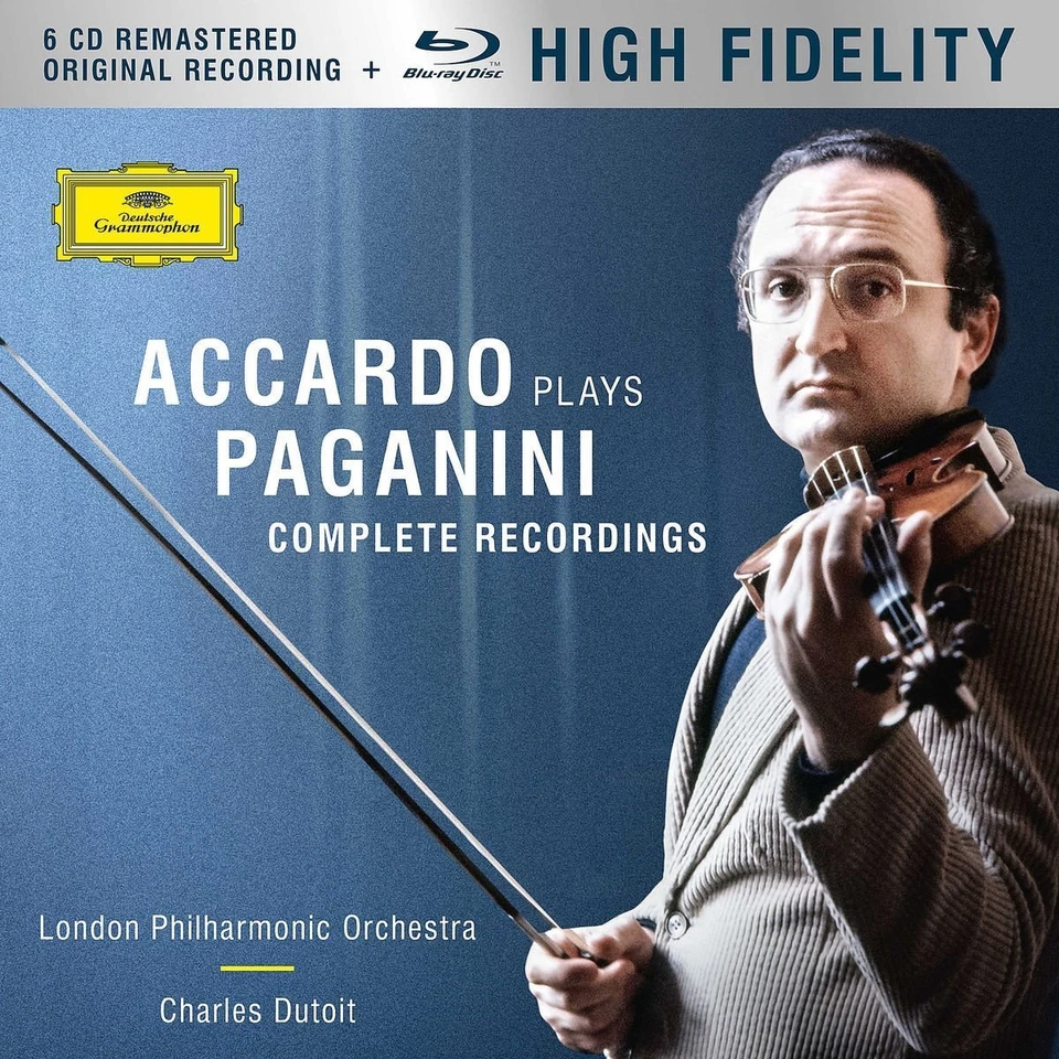 ACCARDO PLAYS PAGANINI (LIMITED EDITION) -COMPLETE RECORDINGS  6 CD+BLU-RAY NEU - Bild 1 von 1