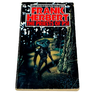 The Priests of Psi by Frank Herbert Paperback Book Vintage Fantasy Sci Fi 1981 - Picture 1 of 8