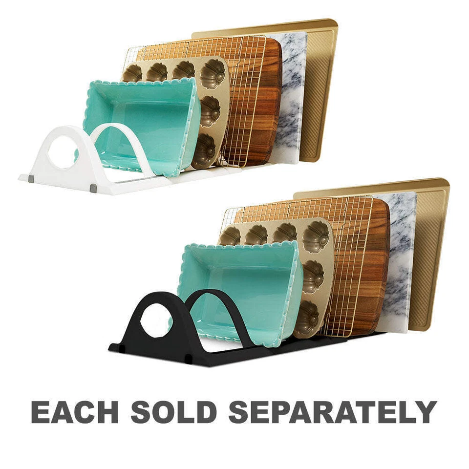 Madesmart Expandable Bakeware Organiser Non Slip Feet Bpa Free Sturdy Plastic Foto 1 de 1