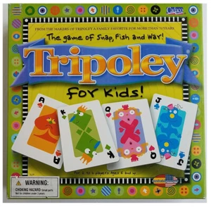 Tripoley for Kids; the Game of Snap, Fish and War! (Cadaco; 2003) - Complete - Picture 1 of 4