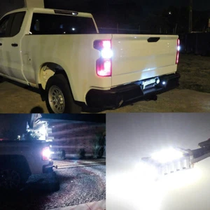 LED Reverse Backup Lights Bulbs 912 921 for Chevy Silverado 1500 2014-2022 White - Picture 1 of 7