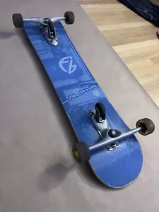 Vintage Alpha 112cm Freebord Skateboard Snowboard Streetcarver 1996 Long Board - Picture 1 of 5