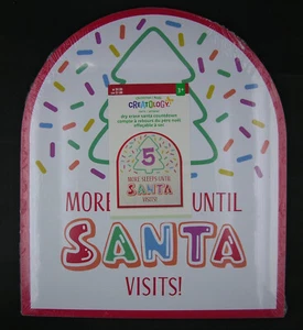 Creatology Natale Cancella Secco Babbo Natale Conto alla Rovescia Nuovo con scatola - Foto 1 di 3