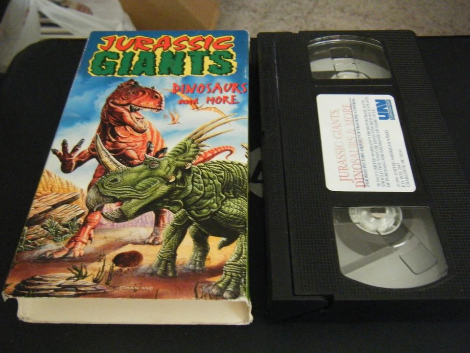 Jurassic Giants - Dinosaurs and More (VHS, 1994) - Image 1 of 1