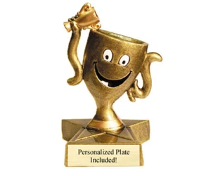 Little Buddy Cup Trophy with 3 Lines of Custom Text - Picture 1 of 1
