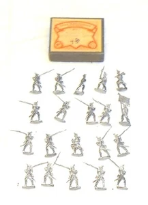 Fusileros napoleónicos Ernst Heinrichsen 20 piezas planos sin pintar - Imagen 1 de 4