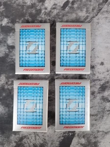 Set of 4 Vintage Piedmont Airlines Plastic Coated Playing Cards New Sealed USA - Picture 1 of 15