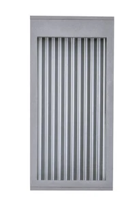 Avenue Lighting AV9901 Avenue Outdoor 12" Tall LED Outdoor Wall - Silver - Picture 1 of 6