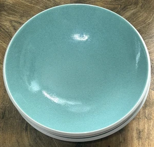 SASAKI Colorstone Set of 3 Soup Bowls 7.25" Vert de Gris Japan Stoneware Vintage - Picture 1 of 7