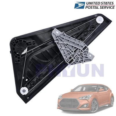 Front Left Power Window Regulator 824012V010 For Hyundai Veloster 2012-2017 USA Foto 1 de 4