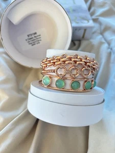 ⚡️A Classic Stunner⚡️ Spring Stack 2025, Bracelets, Bomb Party, Rose Gold - Picture 1 of 2